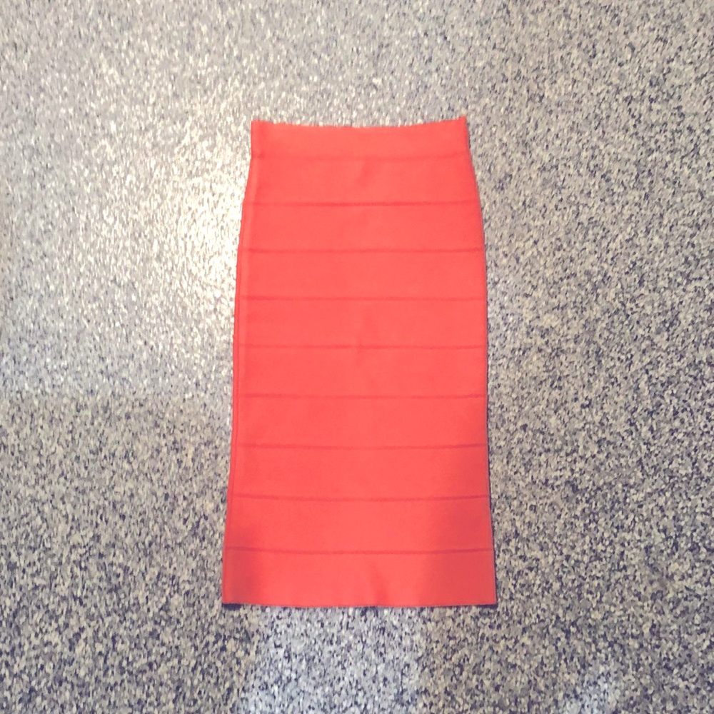 BCBG ✦ Bodycon Pink Ambrosia Pencil Skirt (XS)